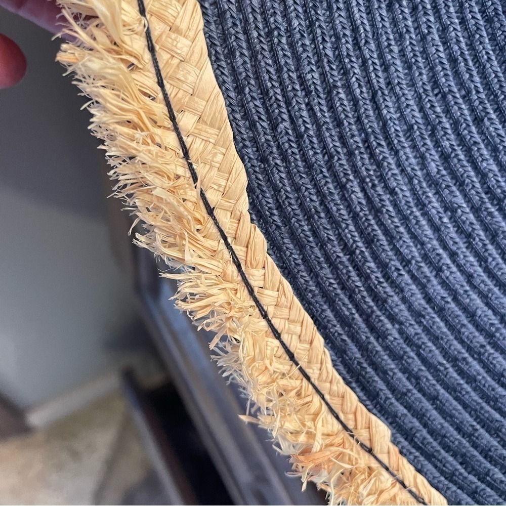 Sperry Top Sider Blue straw floppy hat - Picture 5 of 6